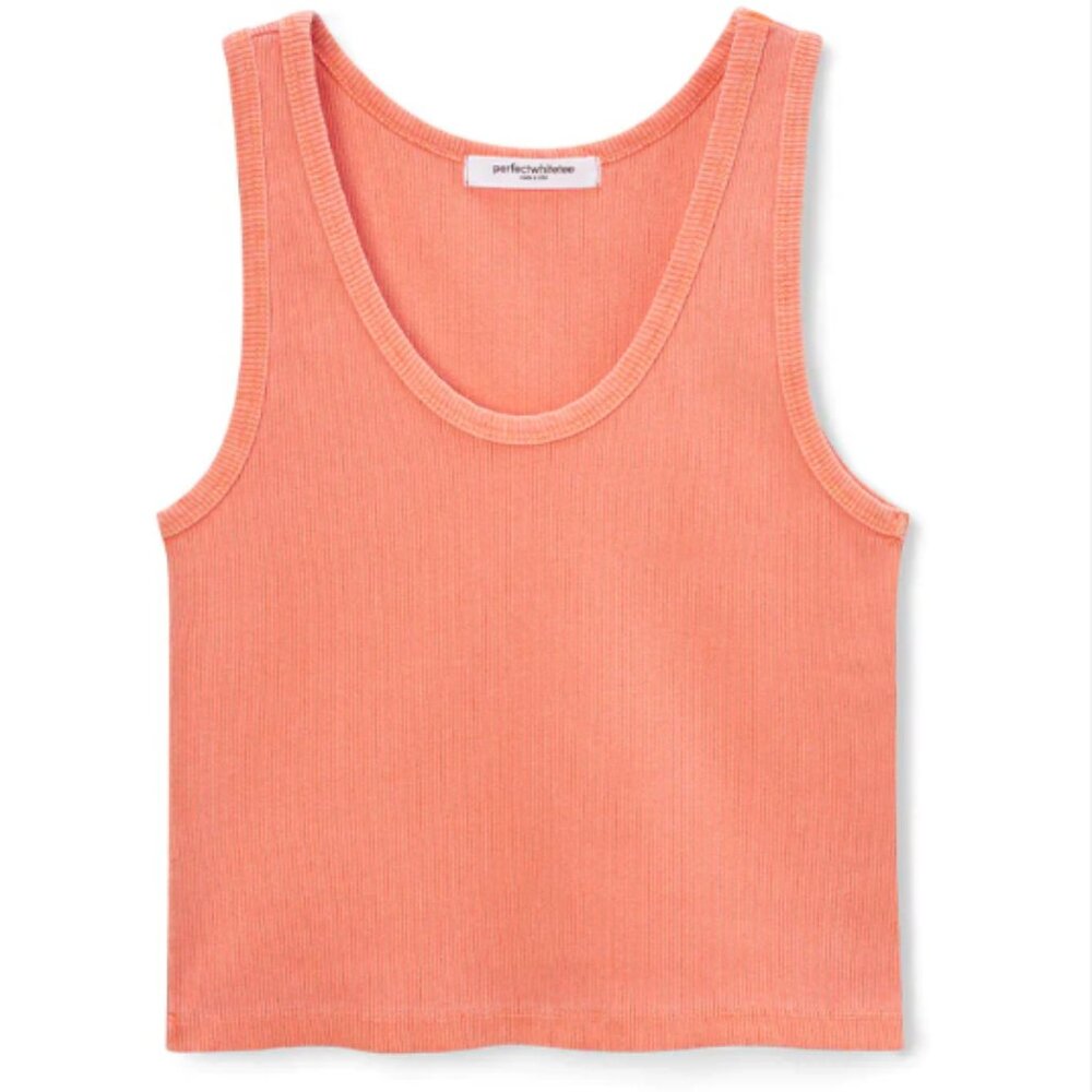 Perfectwhitetee Ribbed Blondie Tank (XS)